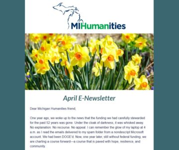Enews screenshot